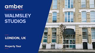 Property Tour | Walmsley Studios | Best Student Accommodation in London | UK | amber