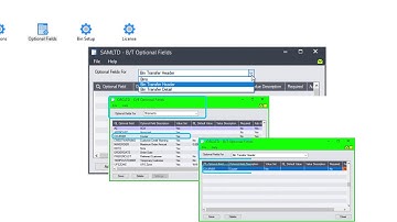 Bin Tracking for Sage 300 - Training