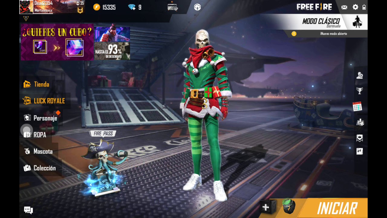 Nueva skin de free fire - YouTube