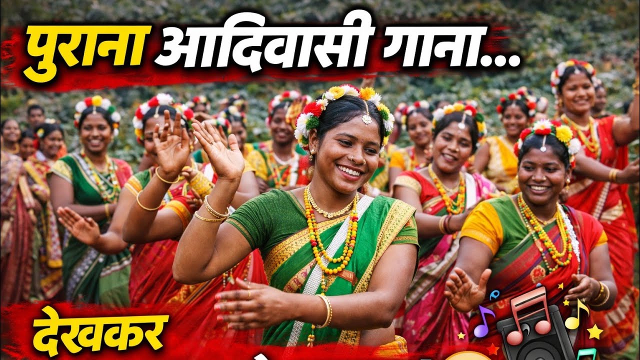 पुराना आदिवासी गाना | देसी डांस देख दिल खुश हो जाएगा Old Aadiwashi Song