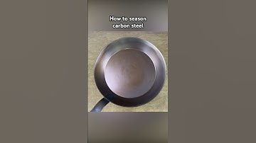 How to Season a Carbon Steel Skillet (4 Simple Steps)