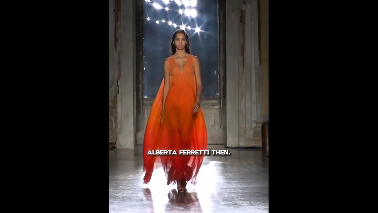 Alberta Ferretti now vs then 