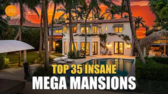 Top 35 Ultra Luxury Mega Mansions | Inside Million-Dollar Dream Homes Tour