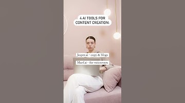 4 AI Tools for Content Creation 👌