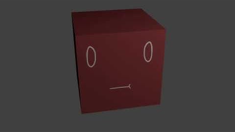 Blender - Talking Cube