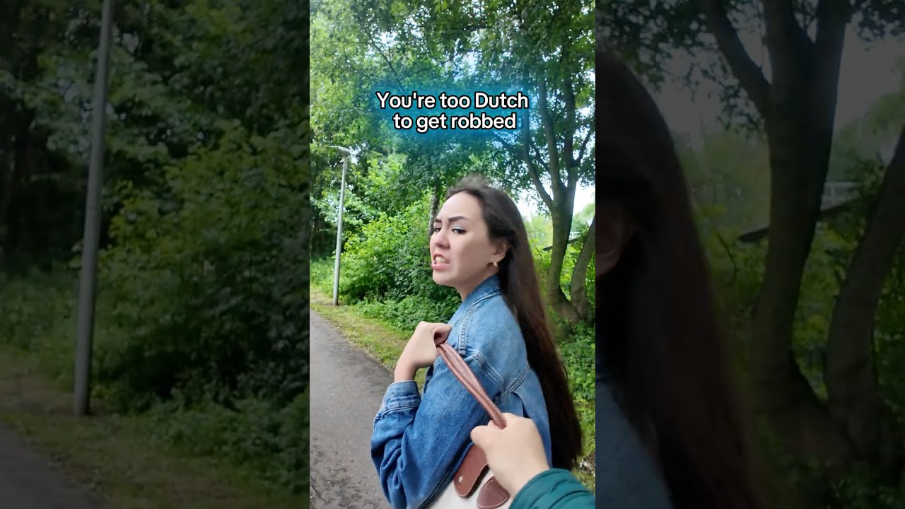 You're too Dutch to get robbed #comedy #skit #culture
