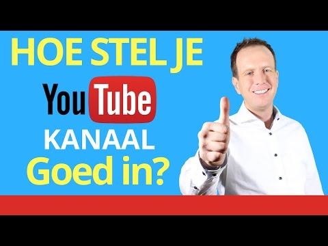 Video: Hoe Run Je Je YouTube-kanaal?