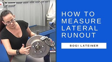 Measuring lateral runout with Bogi