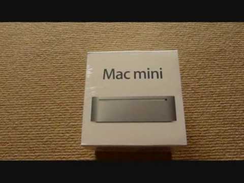 Mac Mini 2.26 GHz unboxing - YouTube
