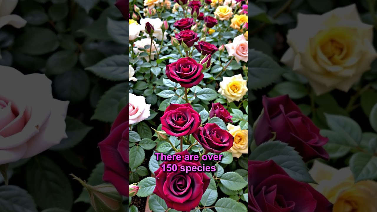 🌹 5 Mind-Blowing Facts About Roses You Never Knew! 