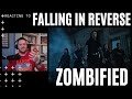 HAHA WHAT IS THIS VIDEO CLIP ?! -FIRST TIME HEARING- Falling In Reverse - ZOMBIFIED REACT [REACTION]