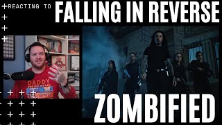 HAHA WHAT IS THIS VIDEO CLIP ?! -FIRST TIME HEARING- Falling In Reverse - ZOMBIFIED REACT [REACTION]