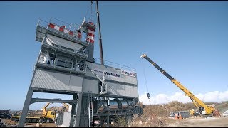 Asphalt Mixing Plant ABT QuickBatch and Shredder RSS-120-M Intrakat Greece - Ammann Group (en)