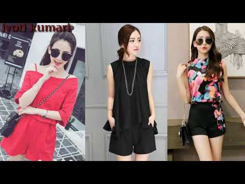 short-jumpsuit-two-sets-dress-designs-collection-2019