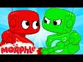 Morphle and The Evil Twin! - My Magic Pet Morphle | Cartoons For Kids | Morphle TV