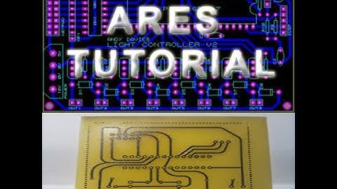 proteus ares pcb design tutorial