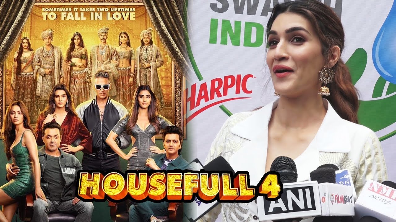 Housefull 4 Trailer को मिले Huge Response पर बोली Kriti Sanon | Akshay Kumar live performance agreement