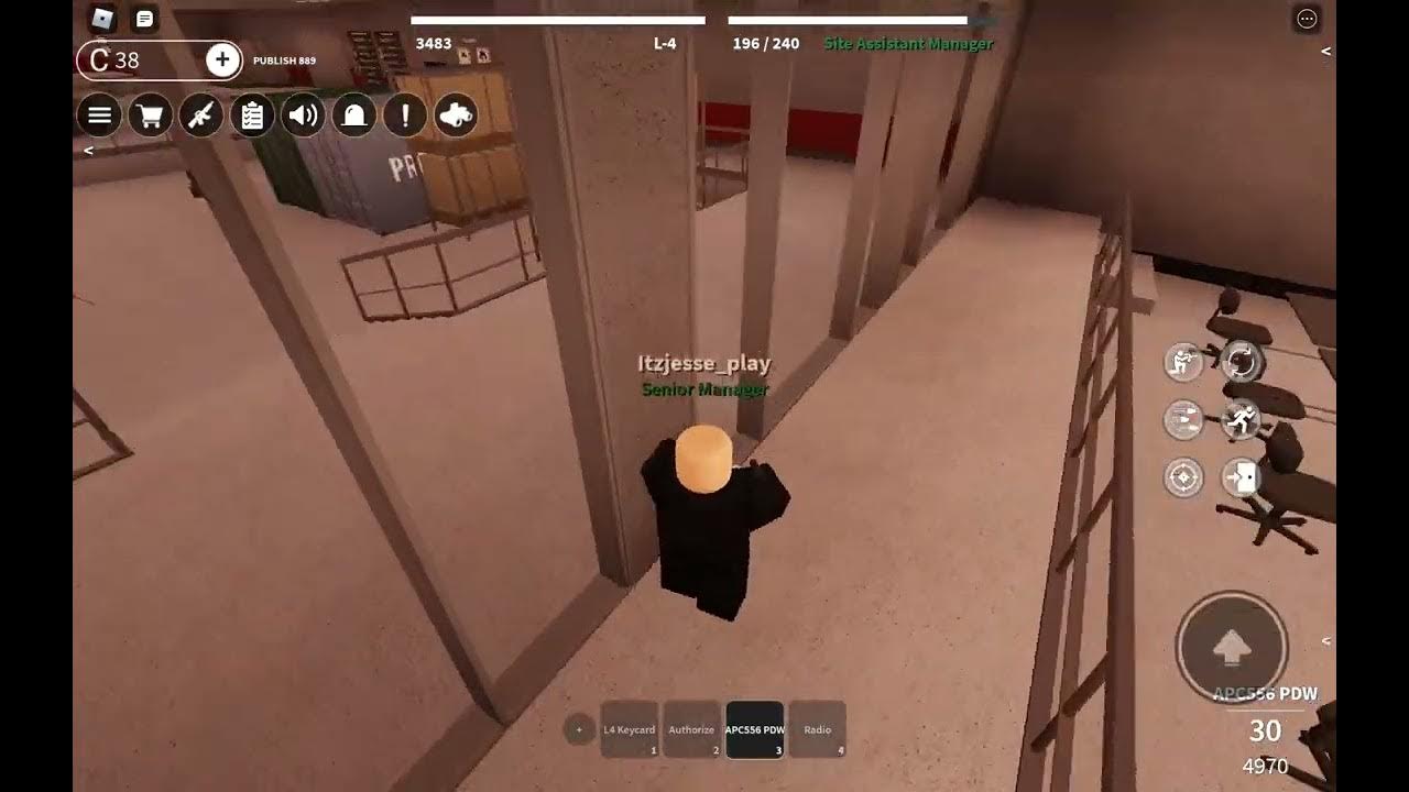SCP : Roleplay Max ranking administrative department part 1 - YouTube