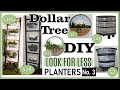 DOLLAR TREE DIY PLANTER IDEAS | LOOK FOR LESS | MODERN FARMHOUSE BOHO | FABEDhacks PLANTERS #3!