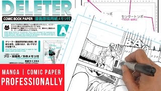 How To Use Manga Comic Book Paper Professionally 