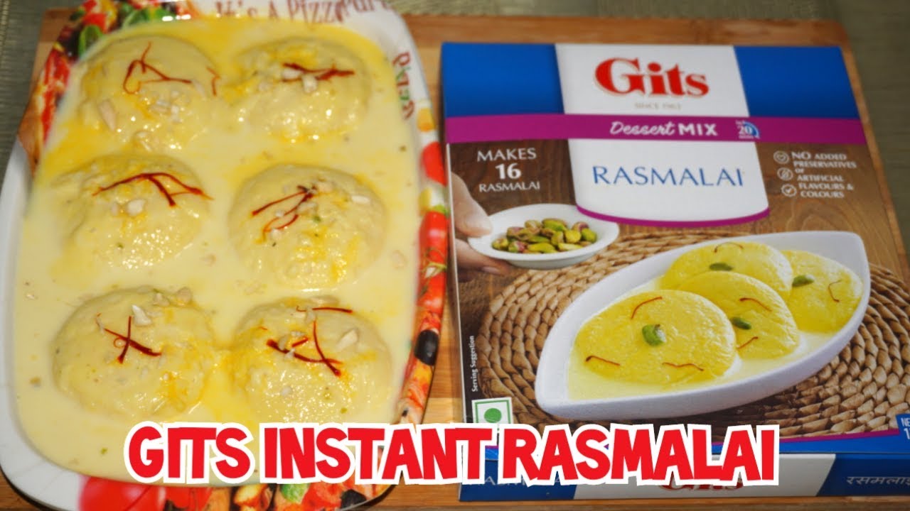 Instant Rasmalai Recipe|Gits Rasmalai|How to Make Soft Rasmalai|Rasmalai