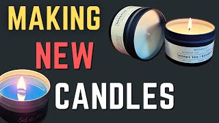 Candle Making With Gorgeous New Tins + 3 Scents & Labels | Olii Craft Tins