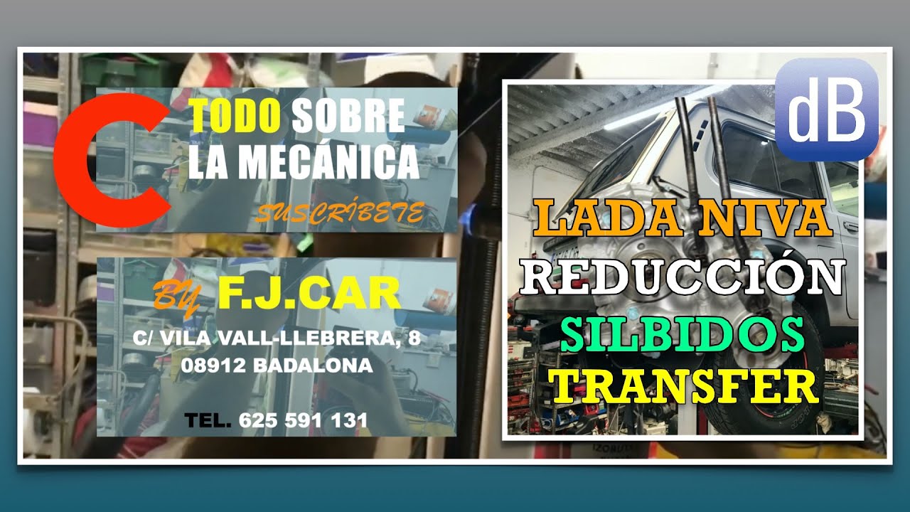 Reducción silbidos transfer Lada Niva @carlosnivamania