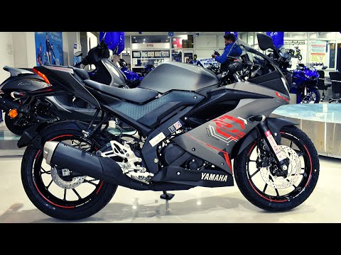 2020 Yamaha R15 V3 BS6 Thunder Grey Price, Mileage, On Road Price | Detailed Review | Hindi
