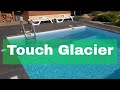 Басейн під Ключ, Оздоблений Лайнером Білий Льодовик (Touch Glacier)