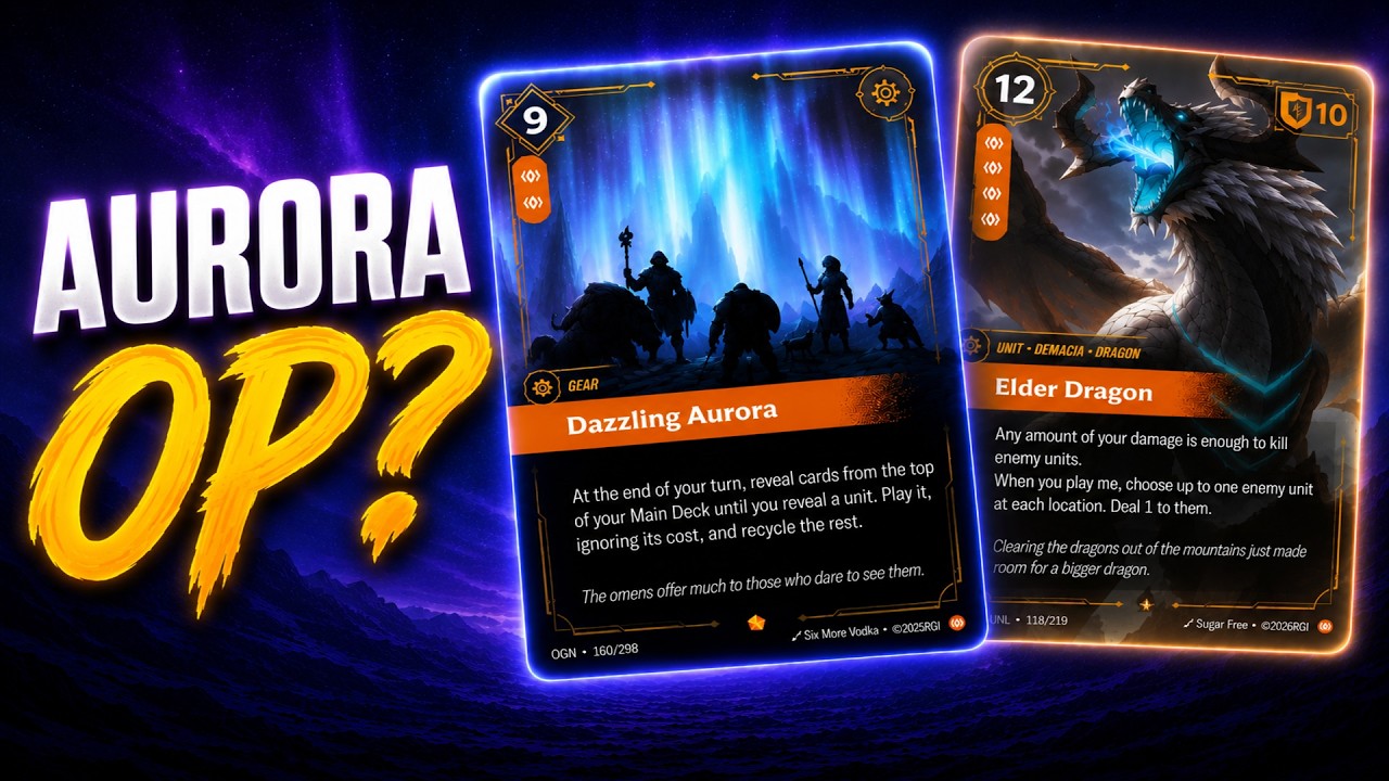 Is Dazzling Aurora About To Take Over Riftbound? (Set 3 Unleashed