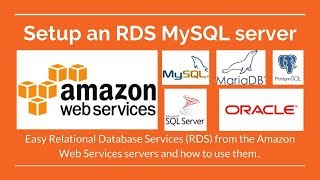 Amazon Web Services - RDS - Free MySQL Server Tutorial