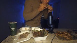 chill lil wingstop mukbang ASMR