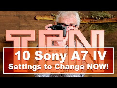 Change these Sony A7 IV Settings NOW!