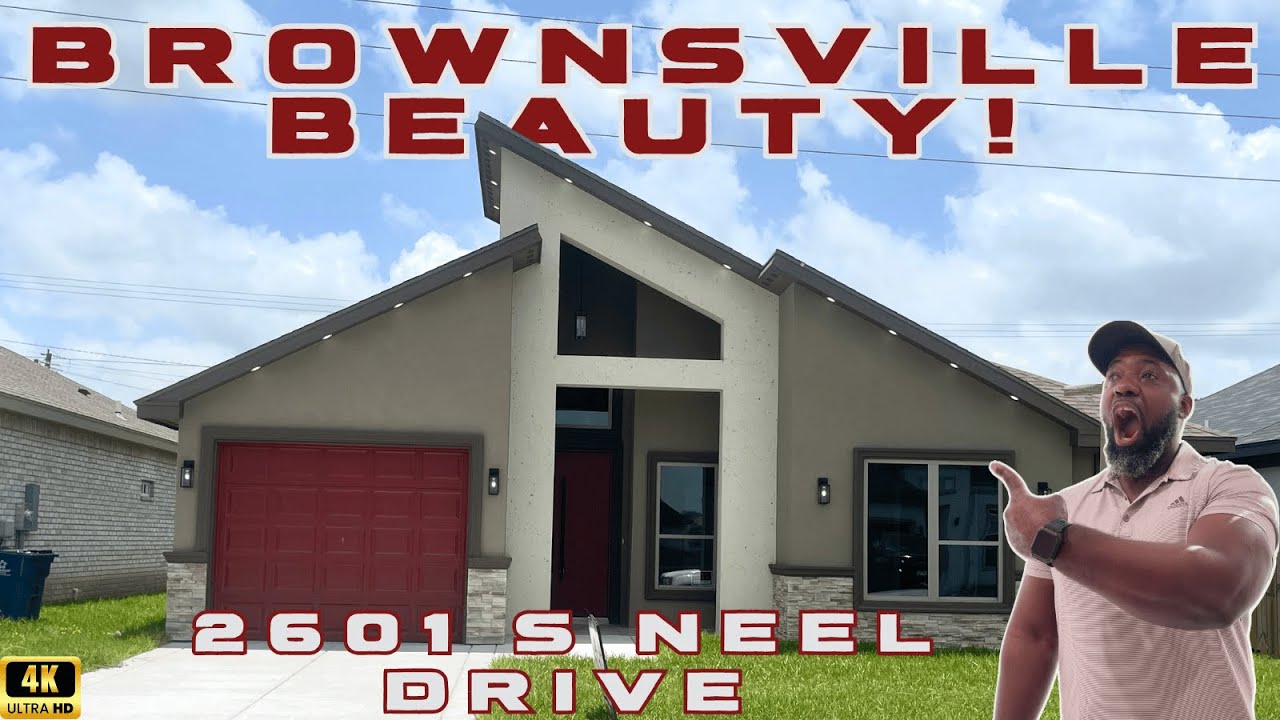 Brownsville Beauty! 2601 S Neel Drive - Modern New Construction.