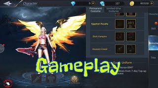 Armored God - Gameplay level 1-60 assassin! MMORPG screenshot 4