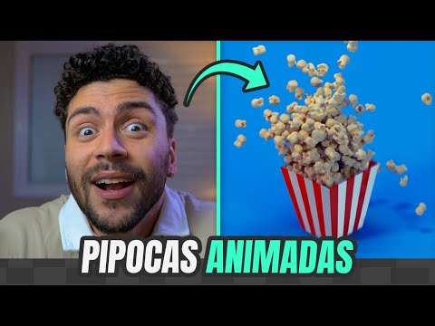 ANIMAÇÃO 3d PIPOCAS no Cinema 4D