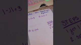 IXL L.1 solving absolute value equations