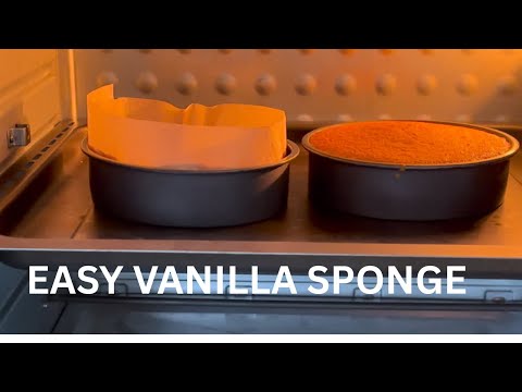 “The FLUFFIEST Sponge You’ll Ever Make!” | Vanilla Genoise | Fluffy Vanilla Sponge cake recipe
