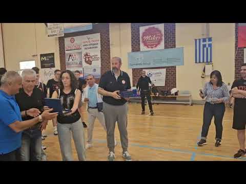 Βραβεύσεις αθλητών από τον Πρόεδρο Δ.Σ. Παναγιώτη Κουμπάρο