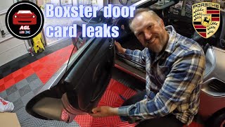 Porsche Boxster part 9 wet door cards!