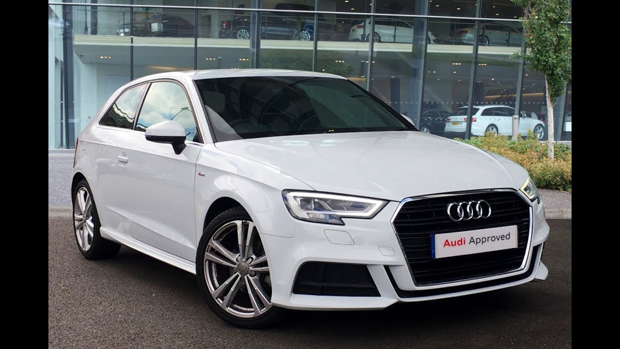 LD66OCG AUDI A3 TFSI S LINE WHITE 2016, West London Audi YouTube