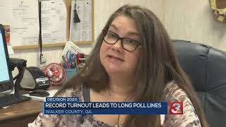 Record breaking voter turnout for Georgia primary in Walker County