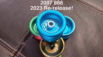 2023 YoYoFactory 888 Re-Release Unboxing! 2007 Classic Model - Champions Collection Aqua!