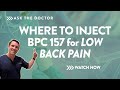Where to inject BPC 157 for low back pain - YouTube Where to inject BPC 157 for low back pain - YouTube
