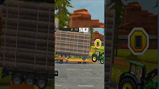 Transport Wood With loader Gameplay In Fs 18 #viralshorts #new