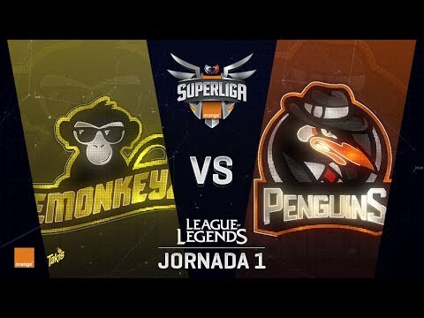 games people play EMONKEYZ VS PENGUINS | Superliga Orange | Partido 1 | Split Verano [2018]