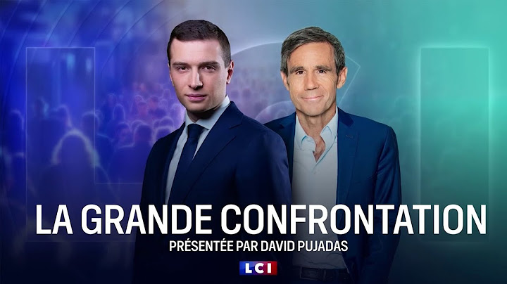 Jordan Bardella, invité de "La Grande confrontation - Face aux Français"｜LCI