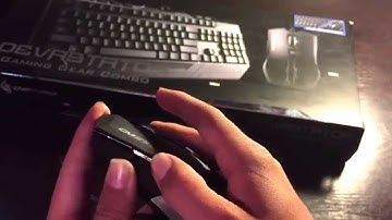 CM Storm Devastator Gaming Combo Unboxing