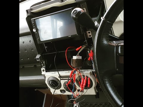 Nissan Cube Double Din Stereo and Reverse Camera Install Pt 1