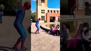 Spiderbritto vs bailarina # Shorts